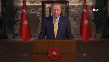 Cumhurbaşkanı Erdoğan, Ramazan Bayramı dolayısıyla bir video mesaj yayımladı