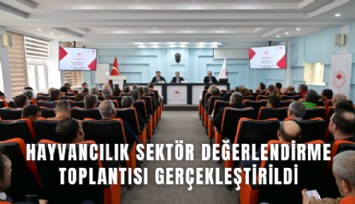Hayvancılık sektör değerlendirme toplantısı gerçekleştirildi