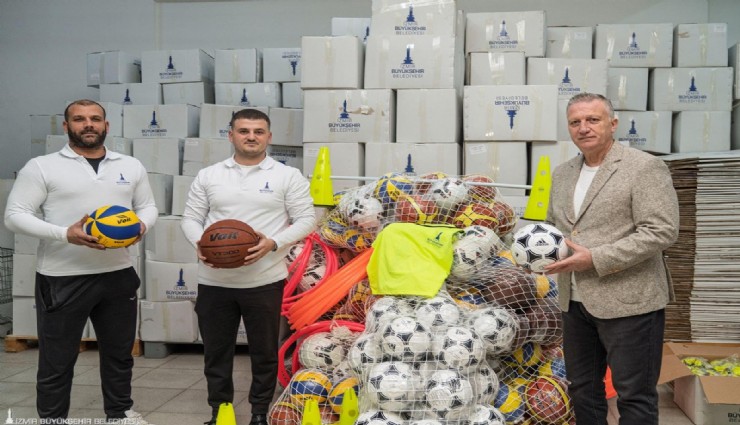 İzmir’de amatör spora 25 milyonluk can suyu