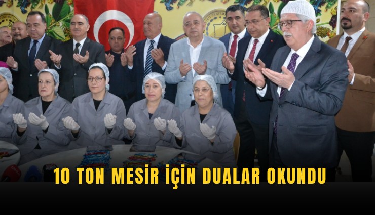 10 ton mesir için dualar okundu