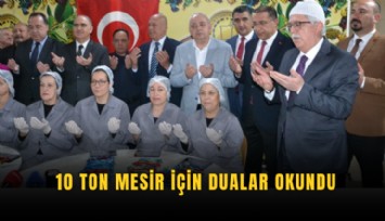 10 ton mesir için dualar okundu