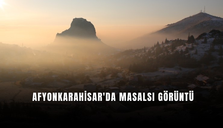 Afyonkarahisar'da masalsı görüntü