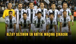 Altay sezonun en kritik maçına çıkacak