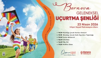 Bornova’da gökyüzü uçurtmalarla şenlenecek