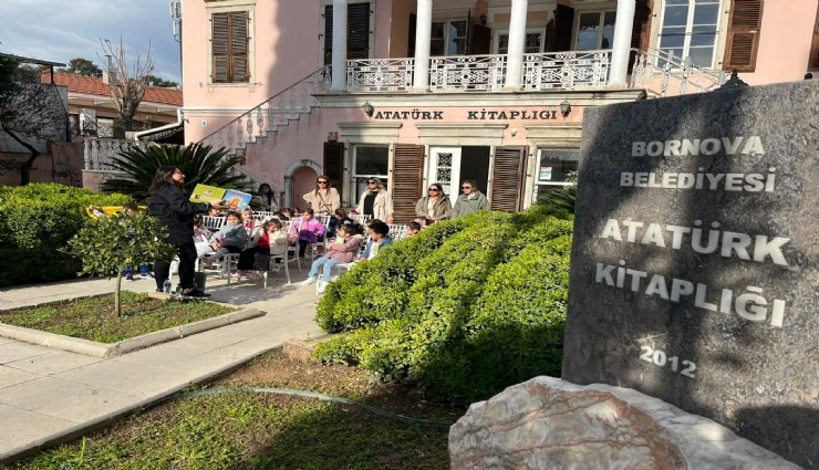 Bornova’da Kütüphane Haftası coşkusu