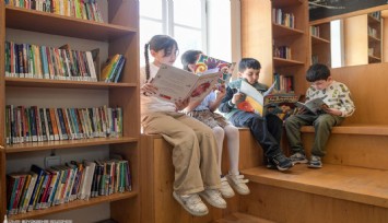 Buca’da çocuklara özel kütüphane