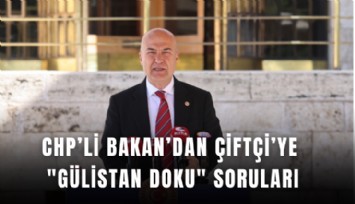 CHP’li Bakan’dan Çiftçi’ye 'Gülistan Doku' soruları