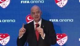 FIFA Başkanı Infantino, Türkiye tezahüratı yaptı
