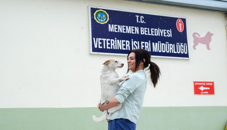 Menemen’de can dostlara rekor hizmet: 50 bini aşkın tedavi