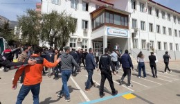 Okul saldırısında ölenler son yolculuğuna uğurlandı