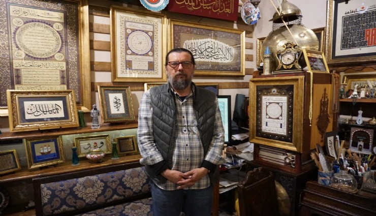 28 yıllık ustadan hat sanatının bilinmeyenleri: Mürekkep, sabır ve ahlakın yolculuğu