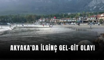 Akyaka’da ilginç gel-git olayı