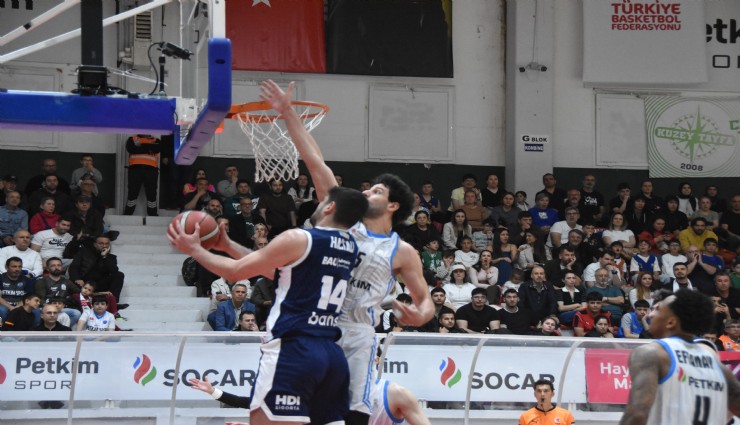 Basketbol Süper Ligi: Aliağa Petkimspor: 76 - Bahçeşehir Koleji: 95