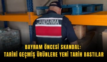 Bayram öncesi skandal: Tarihi geçmiş ürünlere yeni tarih bastılar