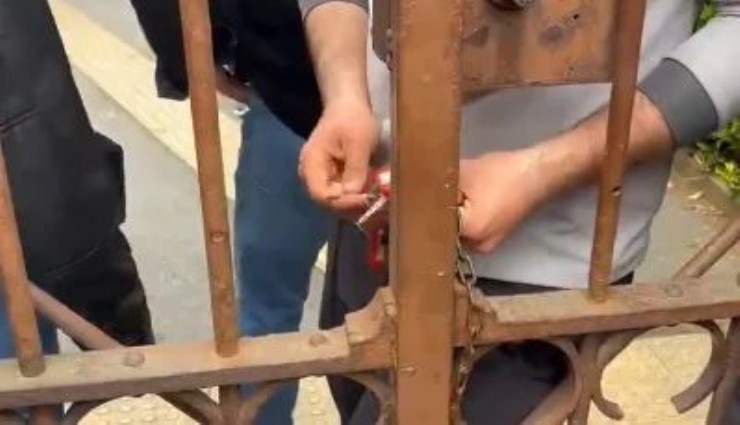 Bilgi Üniversitesi kapısına kilit vuruldu
