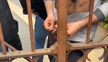Bilgi Üniversitesi kapısına kilit vuruldu