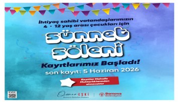 Bornova Belediyesi’nden ihtiyaç sahibi çocuklara sünnet şöleni