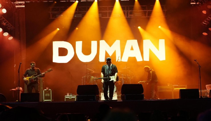 Duman konseriyle Gençlik Festivali’ne muhteşem final