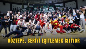Göztepe, seriyi eşitlemek istiyor
