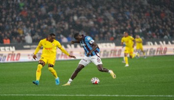 Göztepe Trabzon'da galibiyeti kaçırdı: 1-1