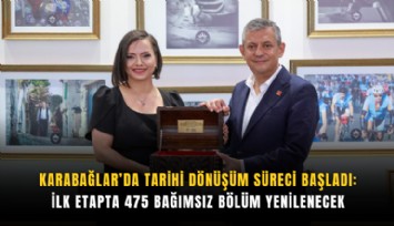 Karabağlar’da tarihi dönüşüm süreci başladı: İlk etapta 475 bağımsız bölüm yenilenecek