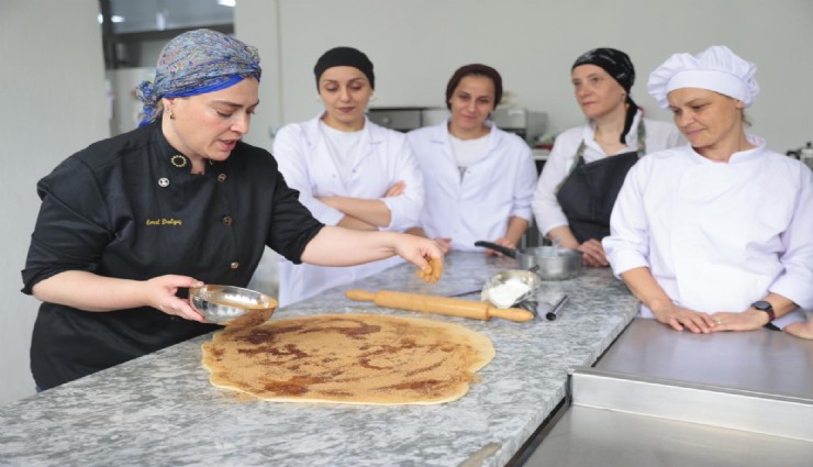 Konaklı kadınlar pastacılık eğitimiyle meslek sahibi oluyor