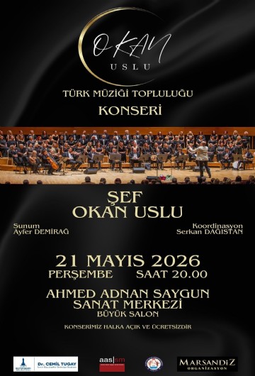 Okan Uslu yönetimindeki Türk Müziği Topluluğu 21 Mayıs’ta İzmir’de sahne alacak