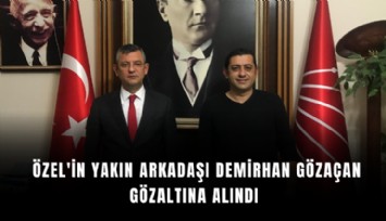 Manisa Büyükşehir Belediyesi Başkan Danışmanı gözaltına alındı