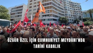 Özgür Özel için Cumhuriyet Meydanı’nda tarihi kabalık
