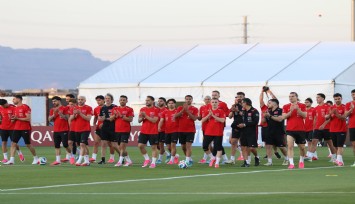 A Milli Futbol Takımı, Arizona'daki ilk antrenmanını taraftara açık yaptı
