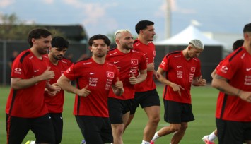 A Milli Futbol Takımı’nda Paraguay maçının hazırlıkları başladı