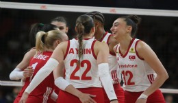 A Milli Kadın Voleybol Takımı, Belçika’yı 3-0 mağlup etti