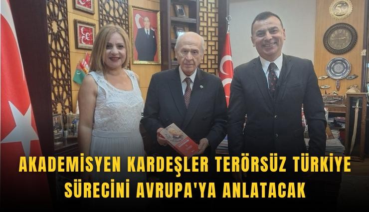 Akademisyen kardeşler Terörsüz Türkiye sürecini Avrupa'ya anlatacak