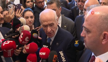 Bahçeli: Cumhurbaşkanımız görevdedir, biz de arkasındayız