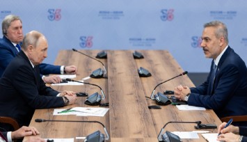 Bakan Fidan, Rusya Devlet Başkanı Putin ile görüştü
