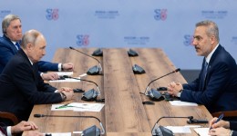 Bakan Fidan, Rusya Devlet Başkanı Putin ile görüştü