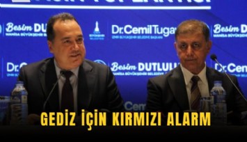 Gediz için kırmızı alarm