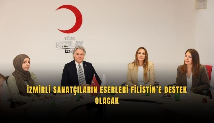 İzmirli sanatçılardan Filistin'e destek
