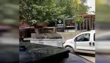 Kahramanmaraş’ta video çekerken depreme yakalandı