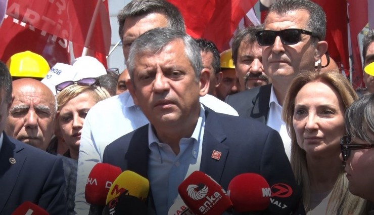 Özgür Özel'den madencilere tam destek