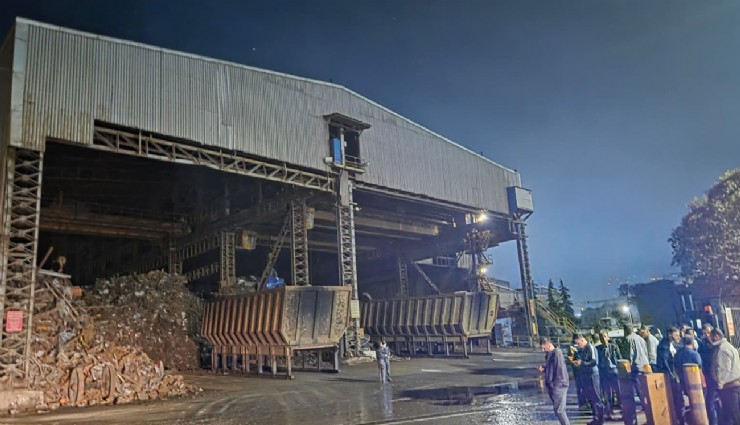 Samsun’da demir çelik fabrikasında iş kazası: 3 ölü
