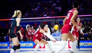 A Milli Kadın Voleybol Takımı, ABD’ye mağlup oldu