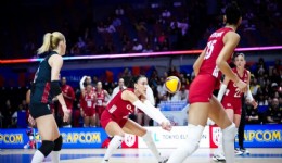 A Milli Kadın Voleybol Takımı, ABD’ye mağlup oldu