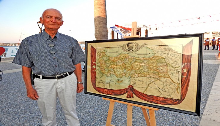 Atatürk'ün talimatıyla hazırlanan 100 yıllık harita ilk kez gün yüzüne çıktı