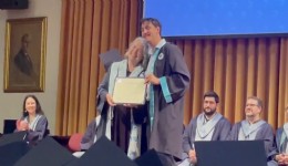 Boğaziçi mezunlarından diploma töreninde protesto