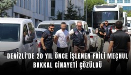 Denizli'de faili meçhul cinayet 20 yıl sonra çözüldü