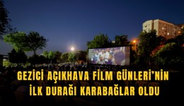 Gezici Açıkhava Film Günleri’nin ilk durağı Karabağlar oldu