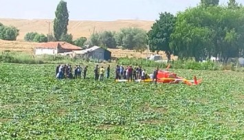 Helikopter kazasında yaralanan pilot hayatını kaybetti