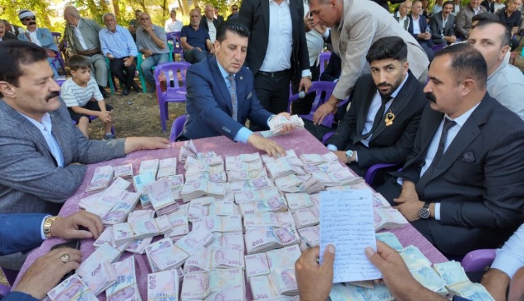 İki gün süren düğünde çifte 6 milyon liralık takı