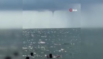 Karadeniz’de dev hortum kamerada